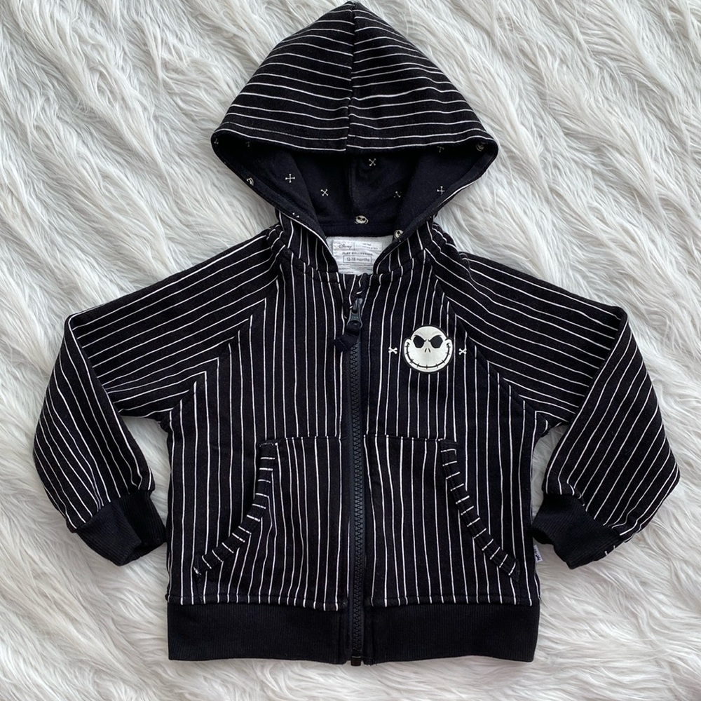 Little Sleepies | Jack Skellington Zip Hoodie